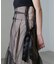 ESTHE／Tiered Tulle Cut-Out MaxiDress