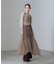 ESTHE／Cut-Out Organza Dress
