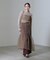 ESTHE／Cut-Out Organza Dress