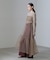 ESTHE／Cut-Out Organza Dress