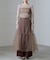 ESTHE／Cut-Out Organza Dress