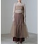 ESTHE／Cut-Out Organza Dress
