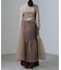 ESTHE／Cut-Out Organza Dress