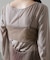 ESTHE／Cut-Out Organza Dress