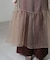 ESTHE／Cut-Out Organza Dress