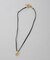 PHILIPPE AUDIBERT／Marta cord necklace ゴールド