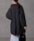 「西川ダウン(R)」ミドル丈バックタックコート