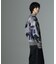 「着るアート」YUTAKA KAWAIクルーネックモヘヤミックスニット