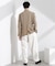 「N JACKET PREMIUM」強撚ピケストレッチジャケット(セットアップ可)