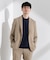 「N JACKET PREMIUM」強撚ピケストレッチジャケット(セットアップ可)