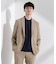 「N JACKET PREMIUM」強撚ピケストレッチジャケット(セットアップ可)