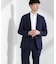 「N JACKET PREMIUM」強撚ピケストレッチジャケット(セットアップ可)