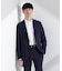 「N JACKET PREMIUM」強撚ピケストレッチジャケット(セットアップ可)