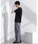 アンチスメル VネックTシャツ 半袖
