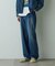 「HOTEL PALACE」オテルパラス 13ozバイオブリーチルーズシルエットデニムパンツ