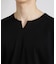 50／－シルケットスムースキーネックTシャツ