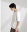 50／－シルケットスムースキーネックTシャツ