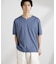 50／－シルケットスムースキーネックTシャツ
