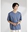 50／－シルケットスムースキーネックTシャツ