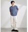 50／－シルケットスムースキーネックTシャツ