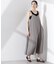 フレアダブルクロスキャミワンピース