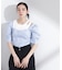パフスリーブビスチェトップス