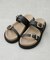 CAMINANDO／DOUBLE BUCKLE SANDALS