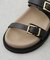 CAMINANDO／DOUBLE BUCKLE SANDALS