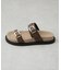 CAMINANDO／DOUBLE BUCKLE SANDALS