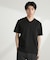 ダブルスムースVネックTシャツ 半袖