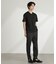 ダブルスムースVネックTシャツ 半袖
