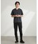 ダブルスムースVネックTシャツ 半袖