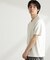 ダブルスムースVネックTシャツ 半袖