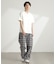 ダブルスムースVネックTシャツ 半袖