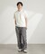 ダブルスムースVネックTシャツ 半袖