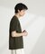 ダブルスムースVネックTシャツ 半袖