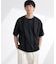 ストライプジャガードTシャツ 半袖