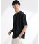 ストライプジャガードTシャツ 半袖