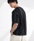 ストライプジャガードTシャツ 半袖