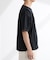 ストライプジャガードTシャツ 半袖