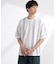 ストライプジャガードTシャツ 半袖