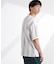 ストライプジャガードTシャツ 半袖