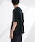 ストライプジャガードTシャツ 半袖