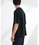 ストライプジャガードTシャツ 半袖