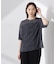 楊柳チェックシアーカットTシャツ