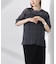 楊柳チェックシアーカットTシャツ