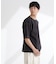 ヘビーオンスワイドヘンリーネックTシャツ 半袖