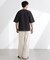 ヘビーオンスワイドヘンリーネックTシャツ 半袖