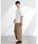 ヘビーオンスワイドヘンリーネックTシャツ 半袖