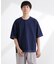 ヘビーオンスワイドヘンリーネックTシャツ 半袖